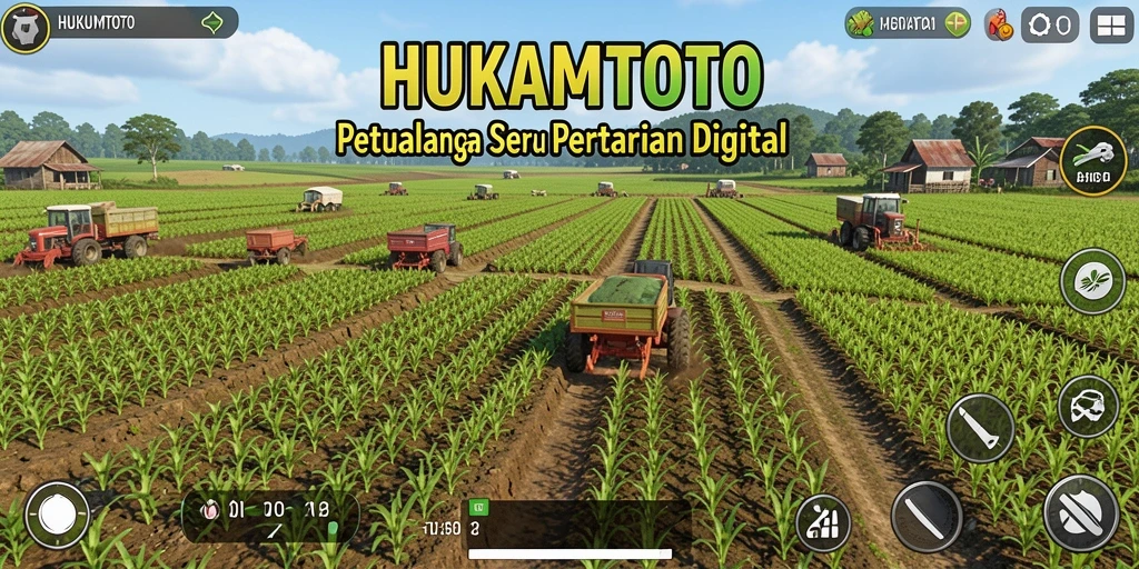 Tampilan utama gameplay HUKUMTOTO yang menarik dan interaktif.