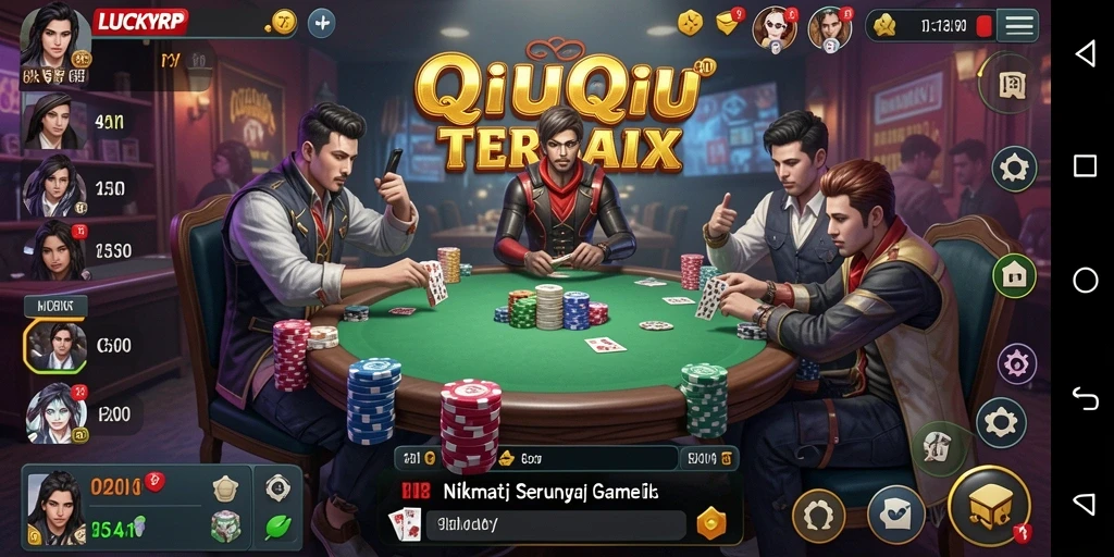 Gambaran menarik dari gameplay seru QiuQiu di LUCKYRP.