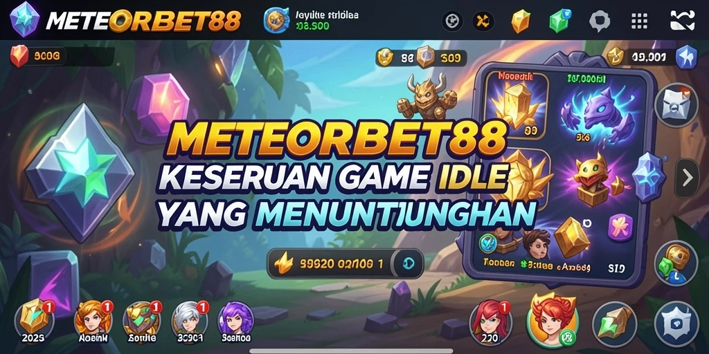 Tampilan gameplay METEORBET88 yang menarik dan interaktif.