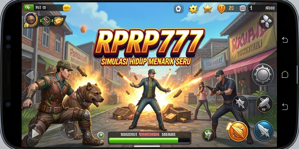 Screenshot RPRP777 menampilkan aksi gameplay simulation yang mendebarkan.