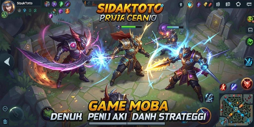 Tangkapan layar gameplay seru di SIDAKTOTO yang menampilkan pertarungan antar pemain.