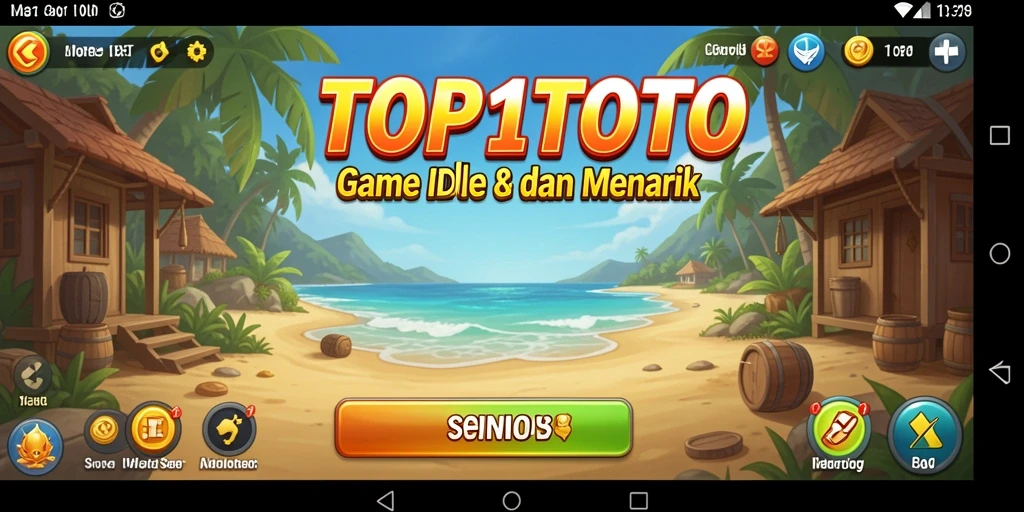 Tampilan gameplay seru dalam TOP1TOTO yang menampilkan berbagai karakter.